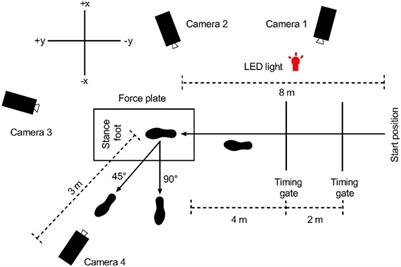 Effect of foot strike patterns and angles on the biomechanics of side-step cutting